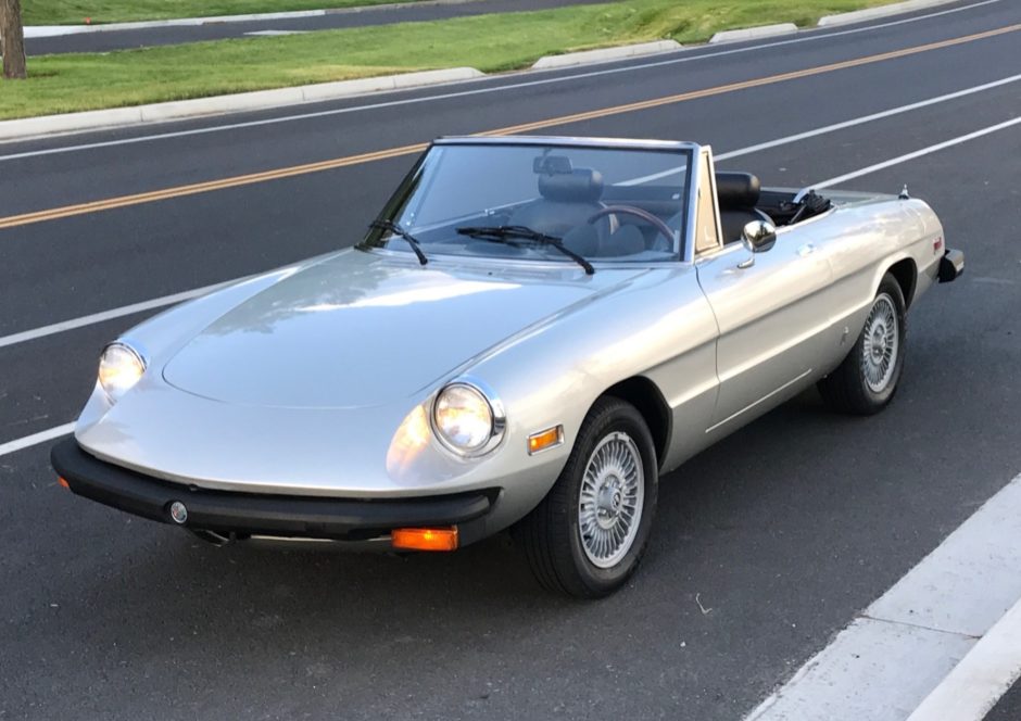 No Reserve: 1978 Alfa Romeo Spider