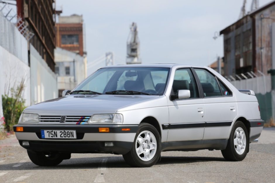 No Reserve: 44k-Mile 1989 Peugeot 405 Mi16