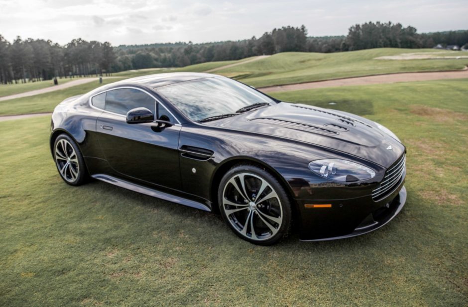 15K-Mile 2011 Aston Martin V12 Vantage Carbon Black Edition 6-Speed