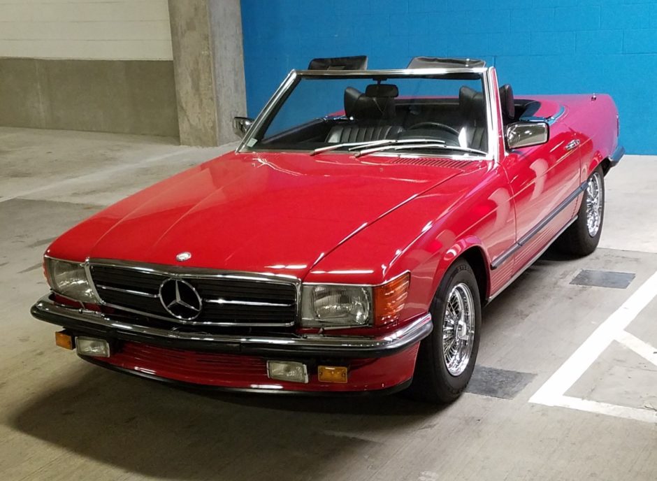 Euro 1978 Mercedes-Benz 450SL