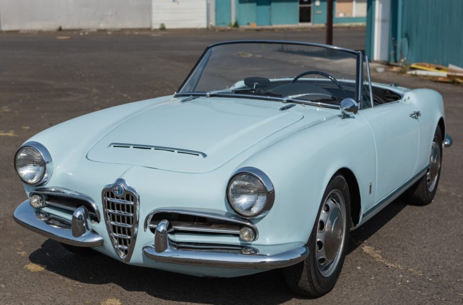 Period Raced 1963 Alfa Romeo Giulia Spider 1600