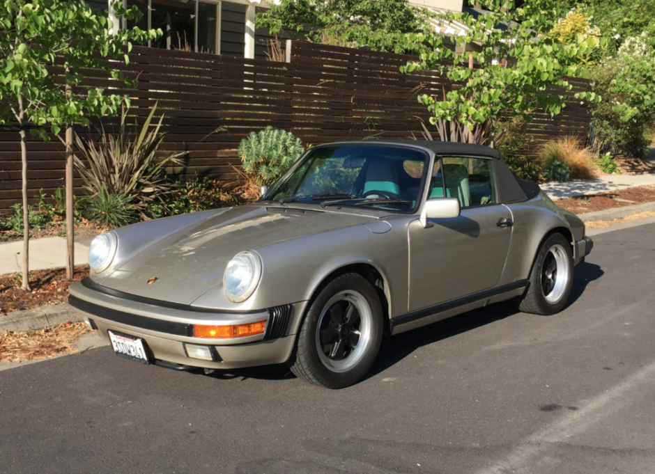 31k-Mile 1989 Porsche 911 Carrera Cabriolet