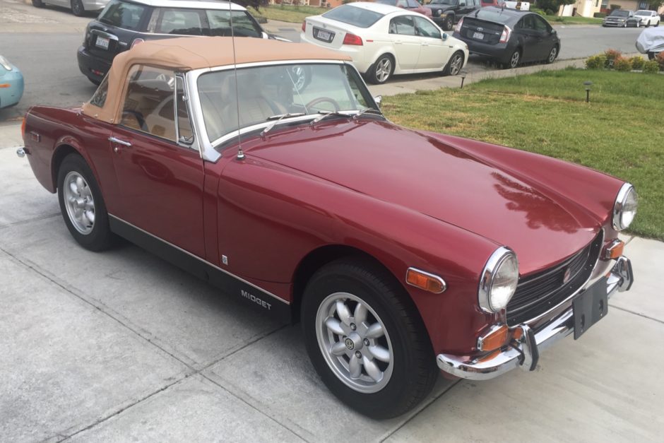 No Reserve: 1972 MG Midget