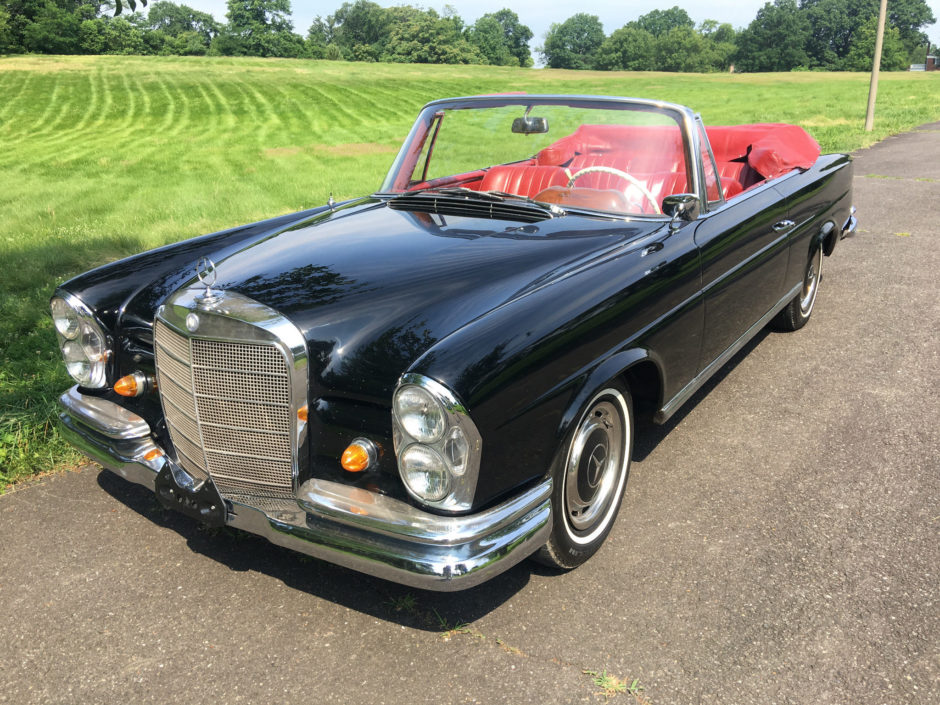No Reserve: 1962 Mercedes-Benz 220SE Cabriolet