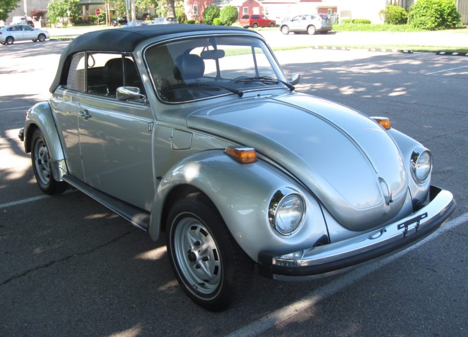 3k-Mile 1979 Volkswagen Beetle Convertible