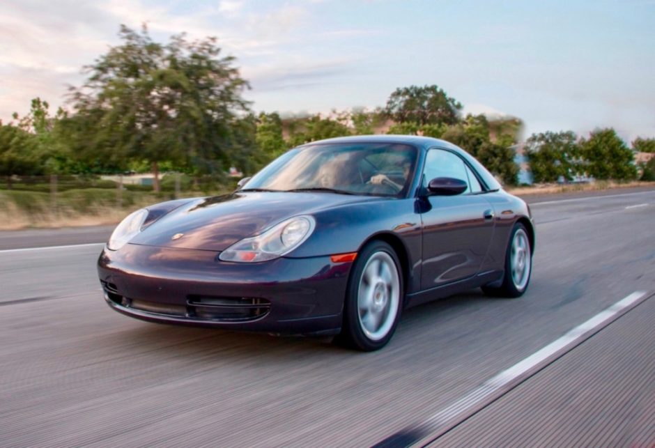 No Reserve: Vesuvio Metallic 1999 Porsche 911 Carrera Cabriolet 6-Speed