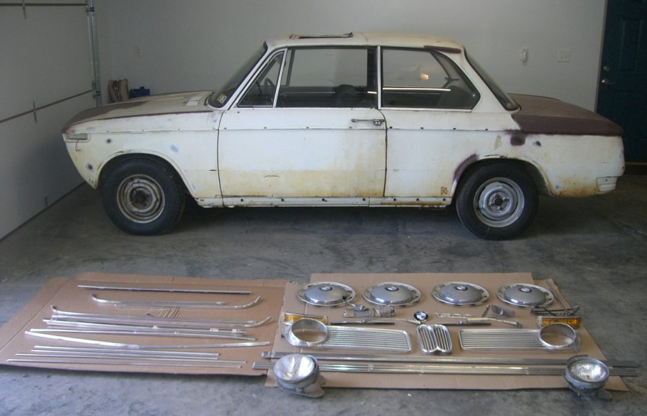 No Reserve: One-Owner 1968 BMW 1600 Project