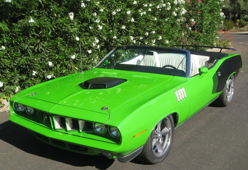 1971 Plymouth Barracuda Convertible Resto-Mod 5-Speed
