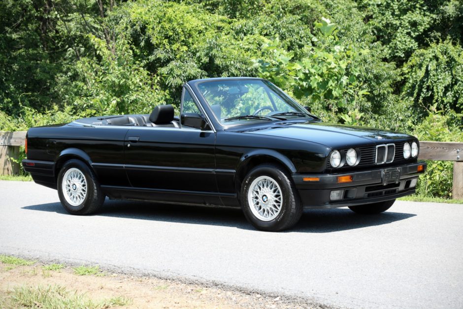 No Reserve: 41k-Mile 1991 BMW 325i Cabriolet