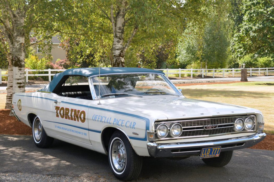 No Reseve: 1968 Ford Torino GT Indy 500 Pace Car Edition