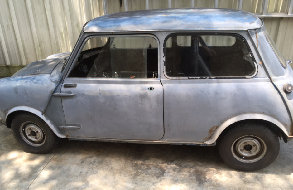 No Reserve: 1963 Austin Mini Project w/ 1964 Parts Car