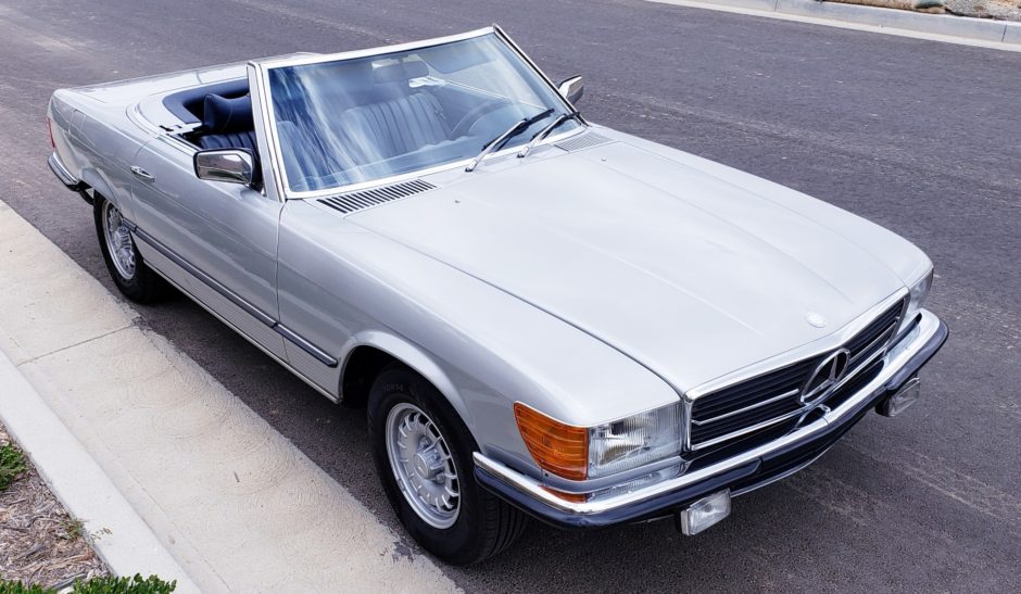 Euro 1980 Mercedes-Benz 350SL 4-Speed