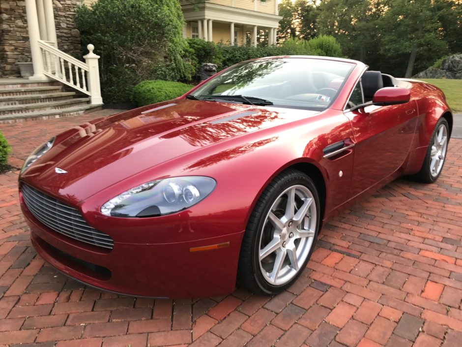 17K-Mile 2007 Aston Martin V8 Vantage Roadster