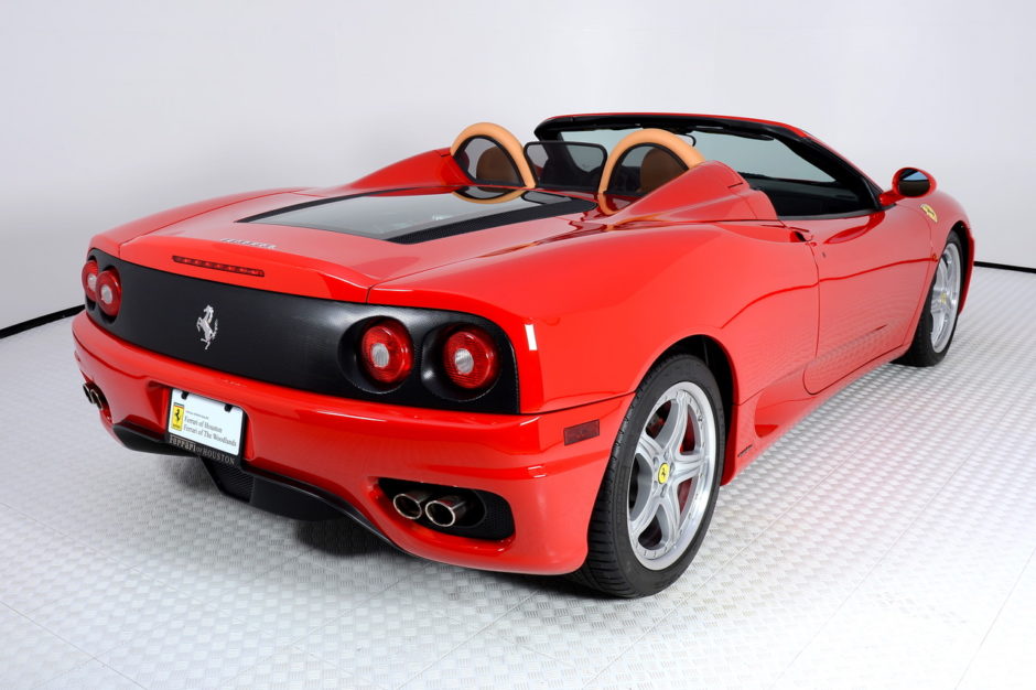 2600-Mile 2004 Ferrari 360 Spider F1