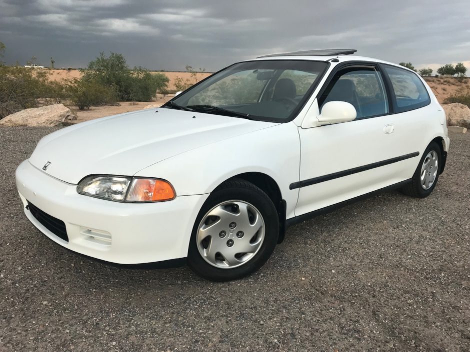 No Reserve: 1995 Honda Civic Si Hatchback