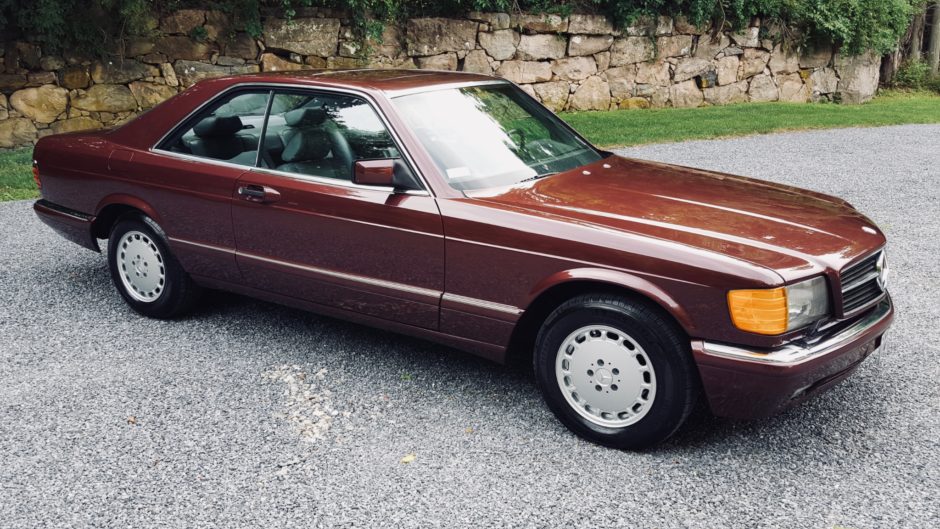 57k-Mile Euro 1990 Mercedes-Benz 560SEC