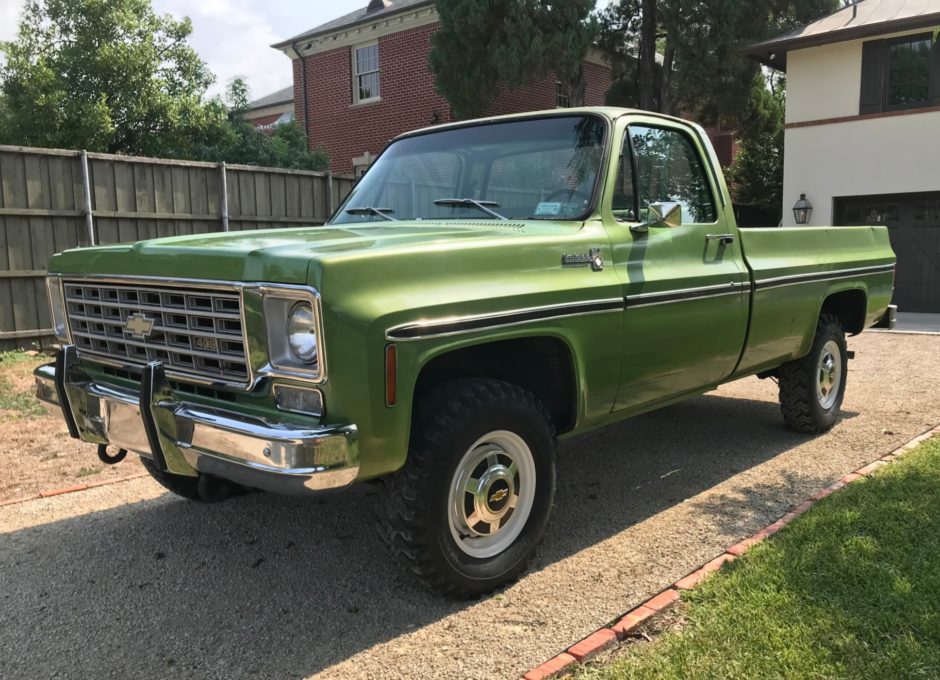 22k-Mile 1976 Chevrolet K20 Scottsdale