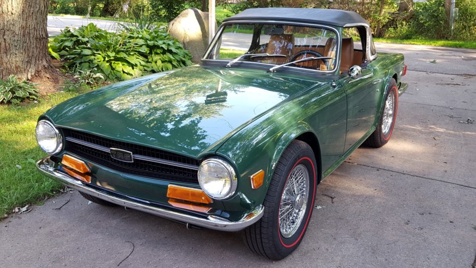 Restored 1969 Triumph TR6