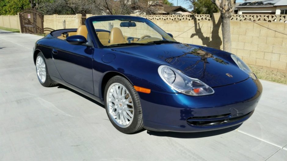 No Reserve: 1999 Porsche 911 Carrera Cabriolet 6-Speed