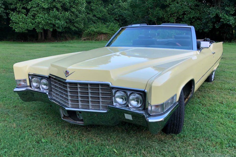 No Reserve: 1969 Cadillac DeVille Convertible