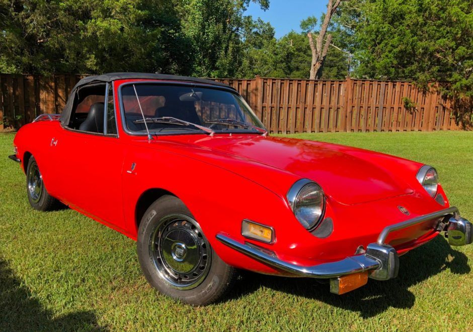 No Reserve: 1973 Fiat 850 Sport Spider