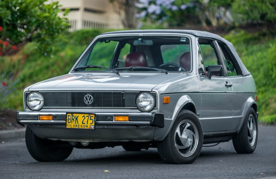 No Reserve: Original-Owner 1980 Volkswagen Rabbit Cabriolet
