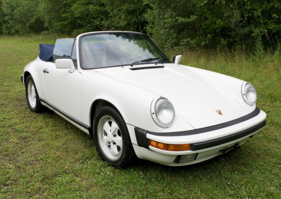 42K-Mile 1988 Porsche 911 Carrera Cabriolet