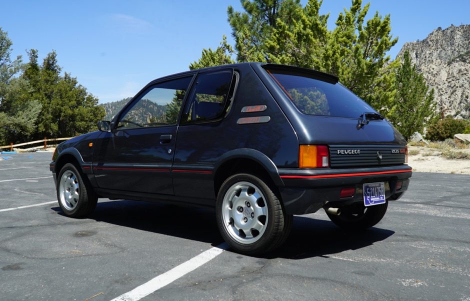 No Reserve: 1988 Peugeot 205 GTI 1.9