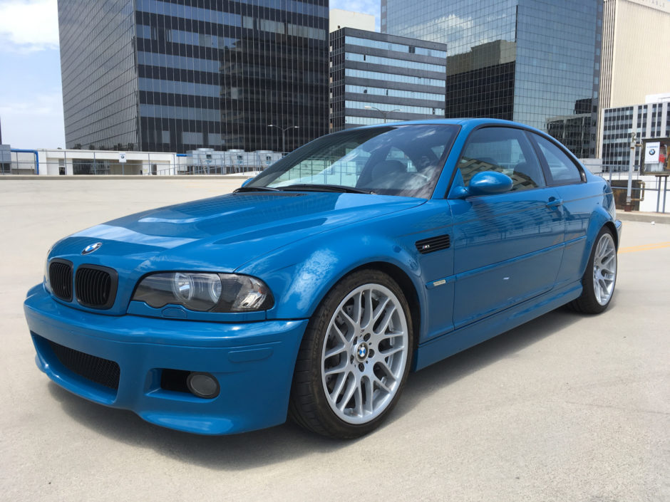 Laguna Seca Blue 2001 BMW M3 6-Speed