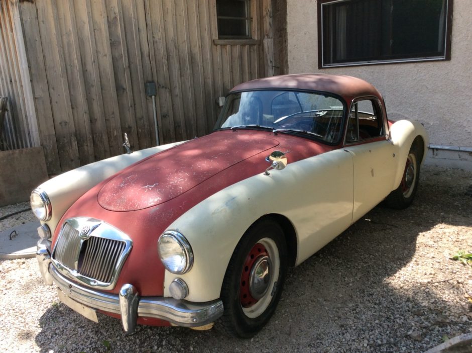 No Reserve: 1961 MG MGA 1600 Coupe Project