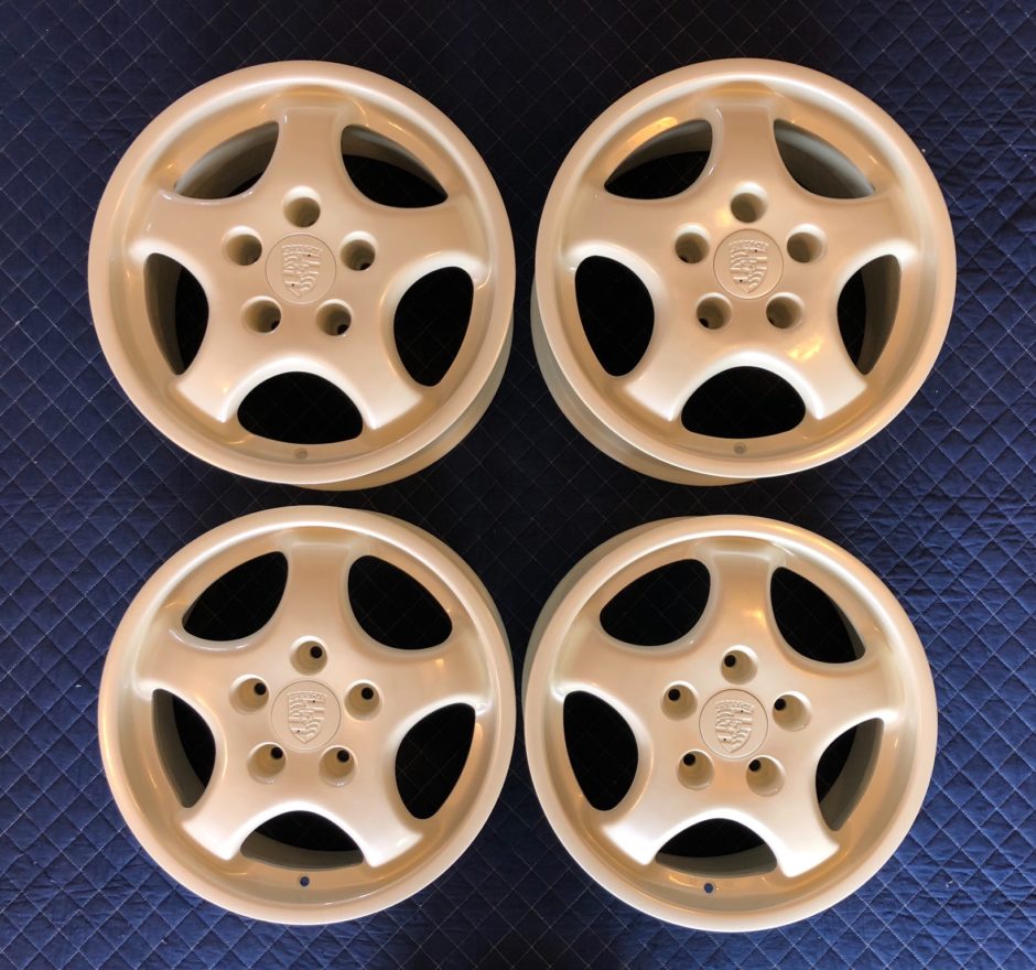 No Reserve: 1992 Porsche 964 Turbo 17×7.5″ and 9″ Cup 1 Wheels by Speedline