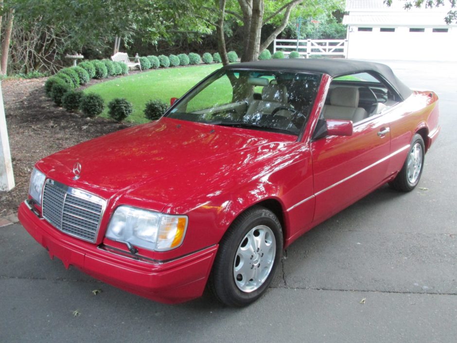 50k-Mile 1995 Mercedes-Benz E320 Cabriolet