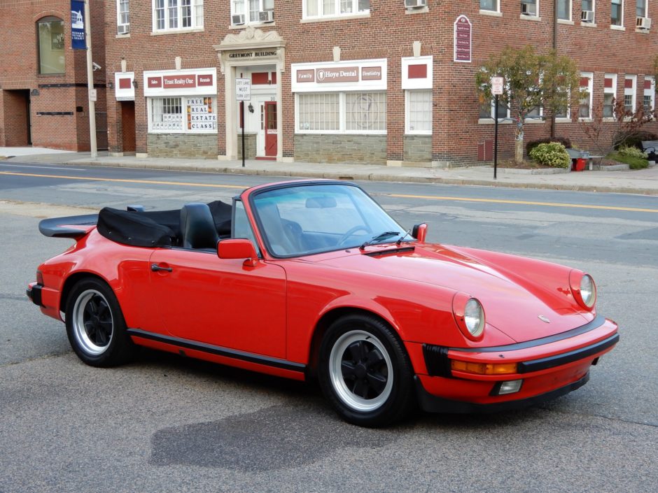 47k-Mile 1986 Porsche 911 Carrera Cabriolet