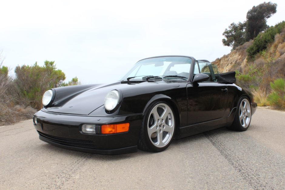 RUF-Modified 1990 Porsche 911 Carrera 4 Cabriolet 5-Speed