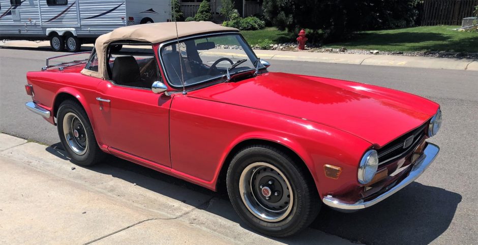 Supercharged 1969 Triumph TR6