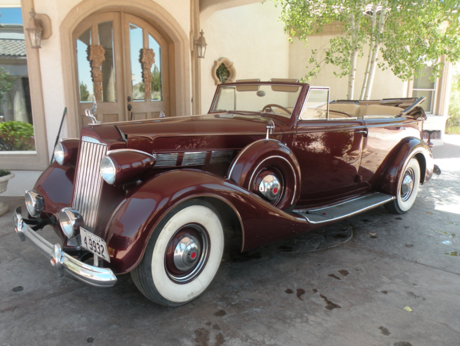 1937 Packard 1502 Convertible Sedan