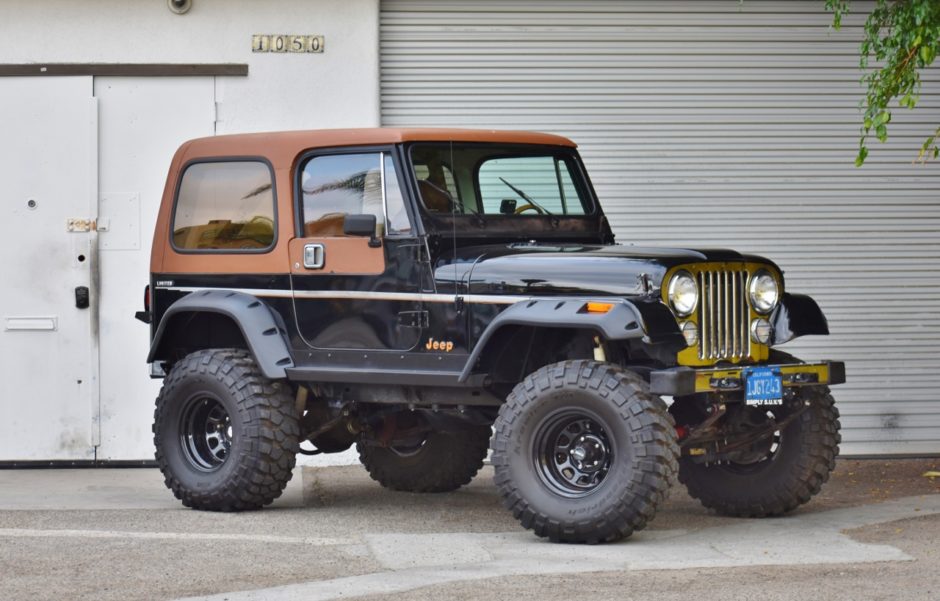 No Reserve: 1983 Jeep CJ-7 5-Speed