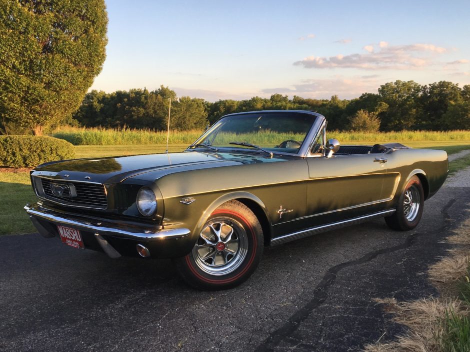 1966 Ford Mustang Convertible A-Code 4-Speed