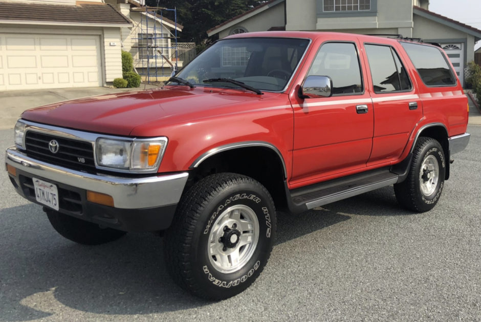 No Reserve: 1992 Toyota 4Runner SR5