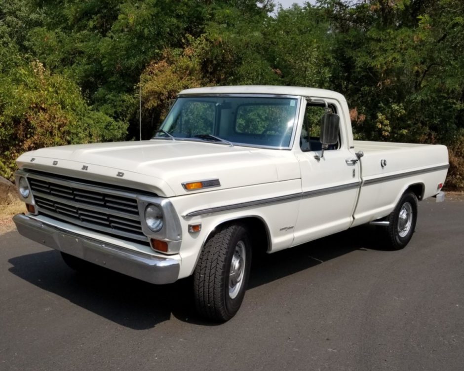 No Reserve: 1968 Ford F250 Camper Special