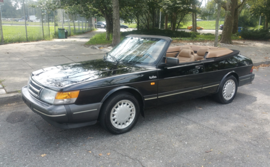 No Reserve: 1990 Saab 900 Turbo Convertible