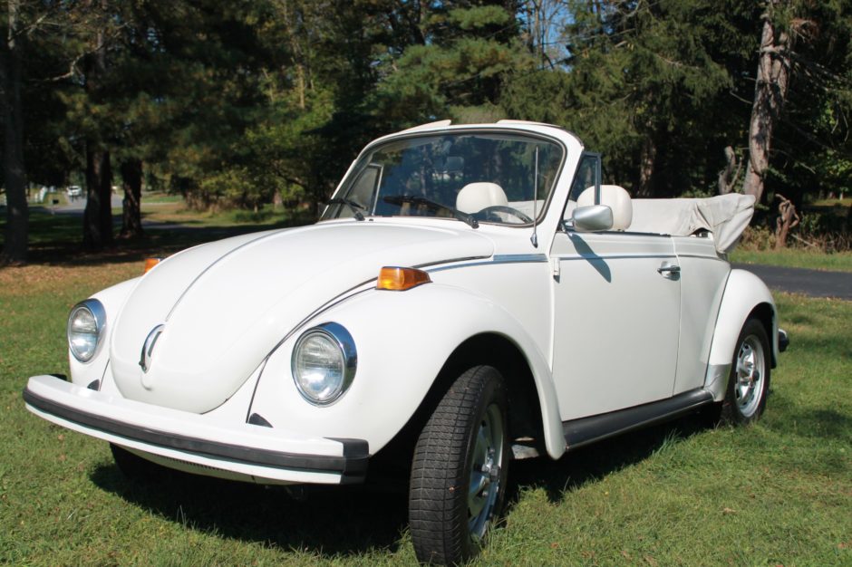 No Reserve: 1979 Volkswagen Beetle Convertible