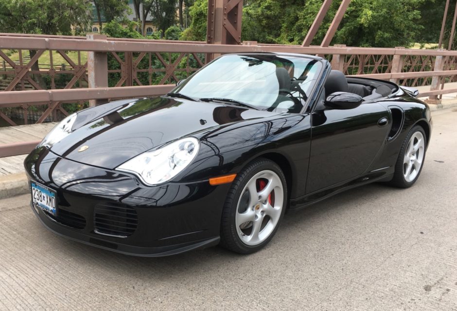 9k-Mile 2004 Porsche 911 Turbo Convertible X50 6-Speed