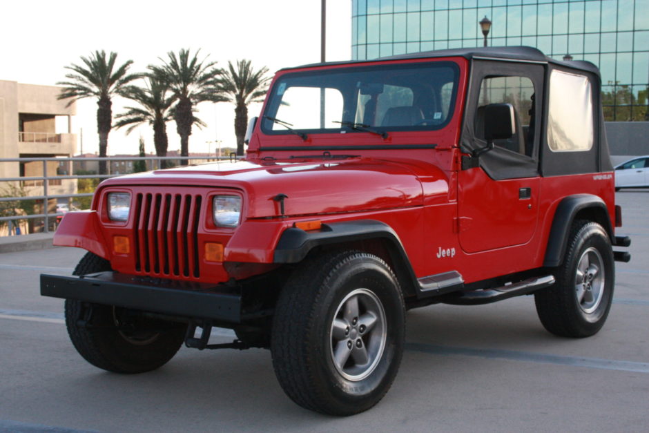 Original-Owner 42k-Mile 1994 Jeep Wrangler Sport 5-Speed