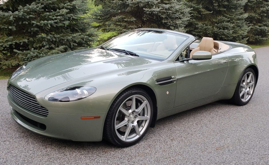 25k-Mile 2008 Aston Martin V8 Vantage Roadster
