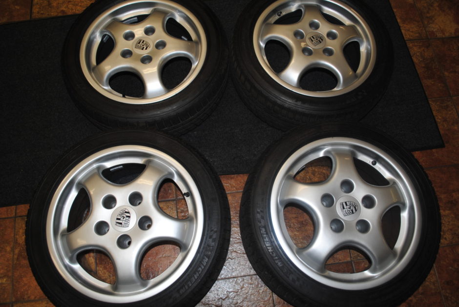 No Reserve: 1991 Porsche 911 17×7″ and 17×9″ Cup 1 Wheels by Speedline