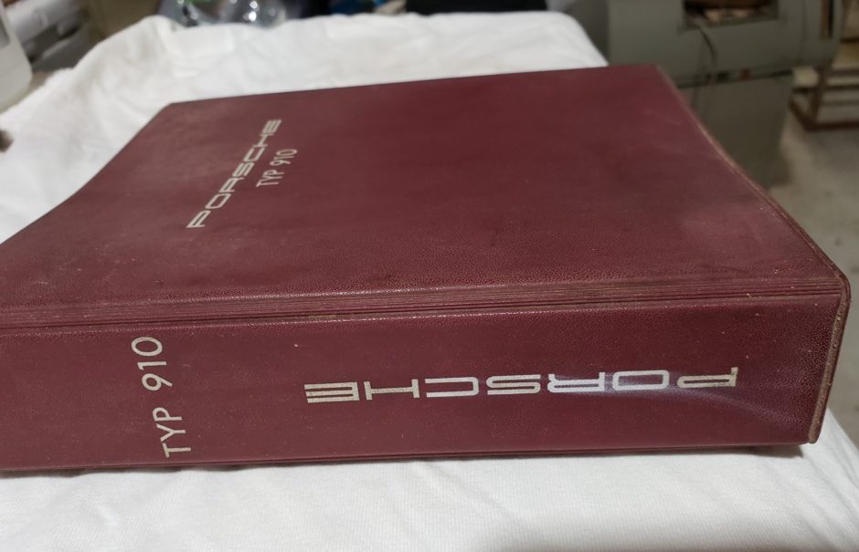 1967 Porsche Type 910 Operating Manual