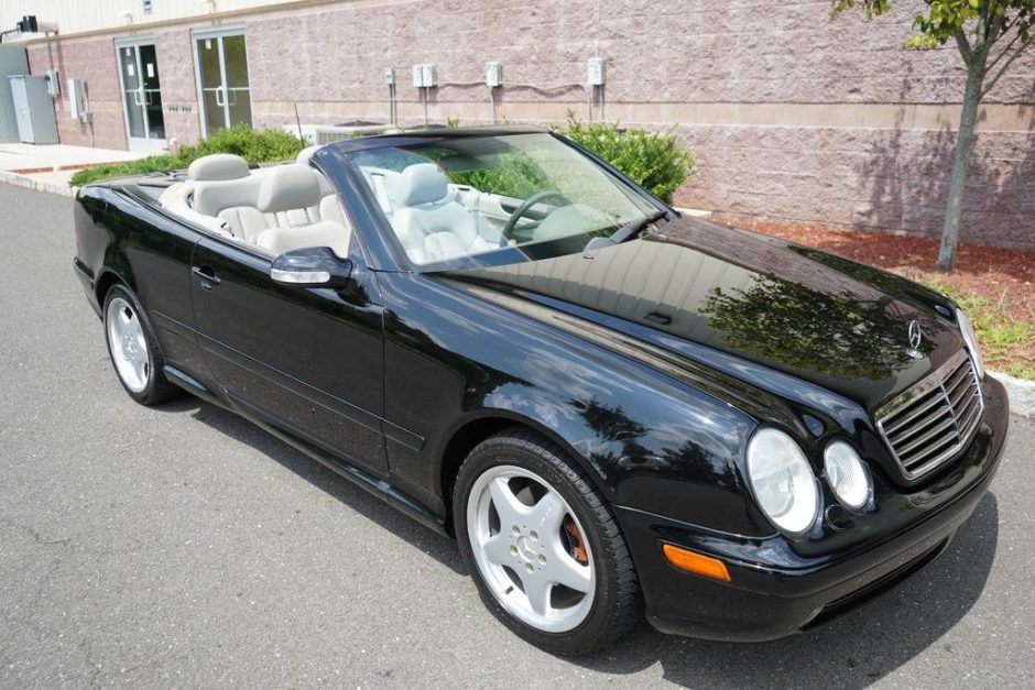 No Reserve: 38k-Mile 2001 Mercedes-Benz CLK430 Convertible