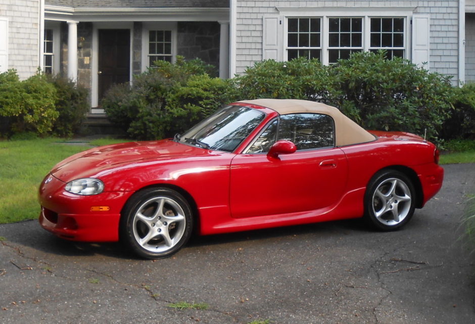 No Reserve: 43k-Mile 2002 Mazda MX-5 Miata