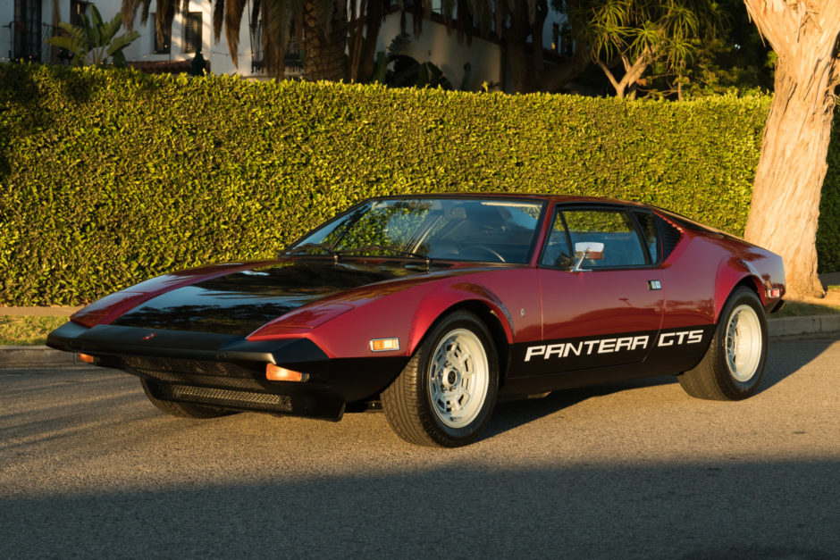 27k-Mile 1974 DeTomaso Pantera GTS